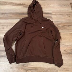 Brown nike hoodie